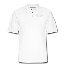 Load image into Gallery viewer, HOSPITAL CHAPLAIN Pique Polo Shirt - white
