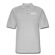 Load image into Gallery viewer, HOSPITAL CHAPLAIN Pique Polo Shirt - heather gray