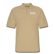 Load image into Gallery viewer, HOSPITAL CHAPLAIN Pique Polo Shirt - beige
