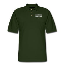 Load image into Gallery viewer, HOSPITAL CHAPLAIN Pique Polo Shirt - forest green