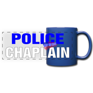 POLICE CHAPLAIN Mug - royal blue