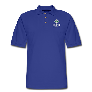 FCPO Men's Pique Polo Shirt - royal blue
