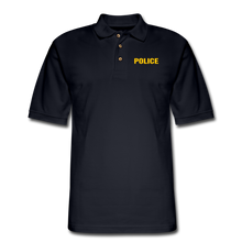 Load image into Gallery viewer, POLICE Pique Polo Shirt - midnight navy