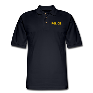 POLICE Pique Polo Shirt - midnight navy