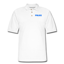 Load image into Gallery viewer, POLICE Pique Polo Shirt - white