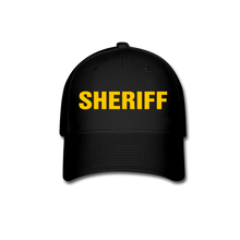Load image into Gallery viewer, SHERIFF Cap - black