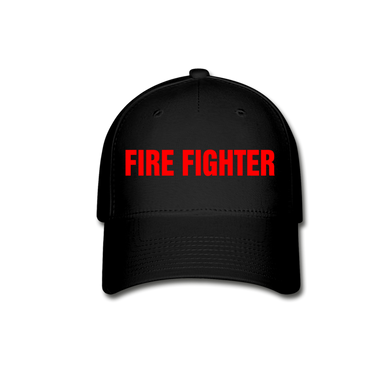 FIRE FIGHTER Cap - black
