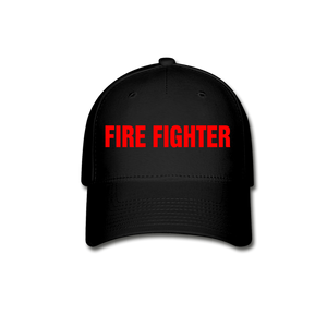 FIRE FIGHTER Cap - black