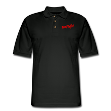 Load image into Gallery viewer, FIREFIGHTER Men&#39;s Pique Polo Shirt - black