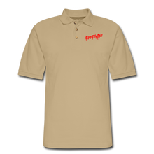 Load image into Gallery viewer, FIREFIGHTER Men&#39;s Pique Polo Shirt - beige