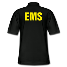 Load image into Gallery viewer, EMS Men&#39;s Pique Polo Shirt - black