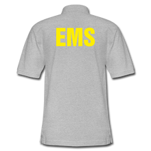 Load image into Gallery viewer, EMS Men&#39;s Pique Polo Shirt - heather gray