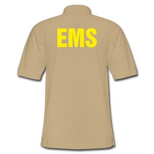 EMS Men's Pique Polo Shirt - beige