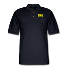 Load image into Gallery viewer, EMS Men&#39;s Pique Polo Shirt - midnight navy