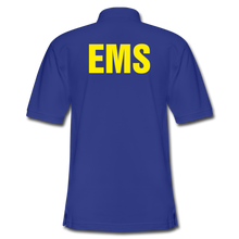 Load image into Gallery viewer, EMS Men&#39;s Pique Polo Shirt - royal blue