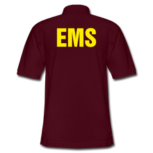 Load image into Gallery viewer, EMS Men&#39;s Pique Polo Shirt - burgundy