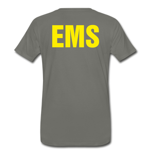 EMS Men's Premium T-Shirt - asphalt gray