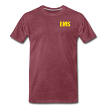 Load image into Gallery viewer, EMS Men&#39;s Premium T-Shirt - heather burgundy