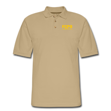 Load image into Gallery viewer, FCPO Men&#39;s Pique Polo Shirt - beige