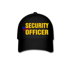 Load image into Gallery viewer, SECURITY OFFICER Cap - black