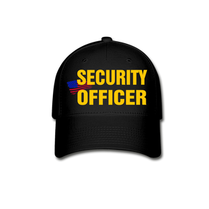 SECURITY OFFICER Cap - black