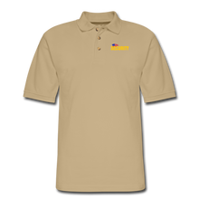 Load image into Gallery viewer, SECURITY Men&#39;s Pique Polo Shirt - beige