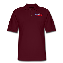 Load image into Gallery viewer, AMERICAN PATRIOT Men&#39;s Pique Polo Shirt - burgundy