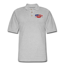 Load image into Gallery viewer, AMERICA FIRST Men&#39;s Pique Polo Shirt - heather gray