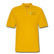 Load image into Gallery viewer, SHARBELL Men&#39;s Pique Polo Shirt - Yellow