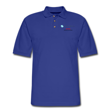 Load image into Gallery viewer, SHARBELL Men&#39;s Pique Polo Shirt - royal blue