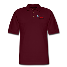 Load image into Gallery viewer, SHARBELL Men&#39;s Pique Polo Shirt - burgundy