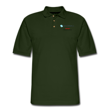 Load image into Gallery viewer, SHARBELL Men&#39;s Pique Polo Shirt - forest green