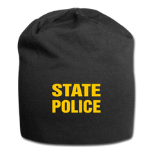Load image into Gallery viewer, STATE POLICE Jersey Beanie - black