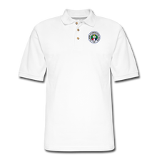 Load image into Gallery viewer, FCPO Men&#39;s Pique Polo Shirt - white
