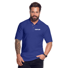 Load image into Gallery viewer, CHAPLAIN Pique Polo Shirt - royal blue