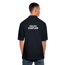 Load image into Gallery viewer, POLICE CHAPLAIN Pique Polo Shirt - midnight navy