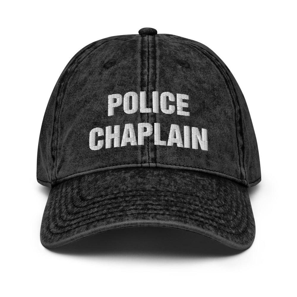 POLICE CHAPLAIN Cotton Twill Cap