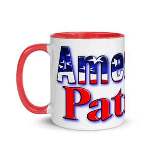 AMERICAN PATRIOT Mug with Color Inside